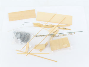 HO Gloor Craft Models Kit 332 NKP Nickel Plate Road 34' Covered 2-Bay Hopper