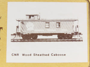 HO Scale Gloor Craft Models Kit 345 CN Canadian National Wood Sheathed Caboose