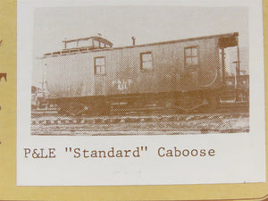 HO Scale Gloor Craft Models Kit 325 P&LE Pittsburgh & Lake Erie Railroad Caboose