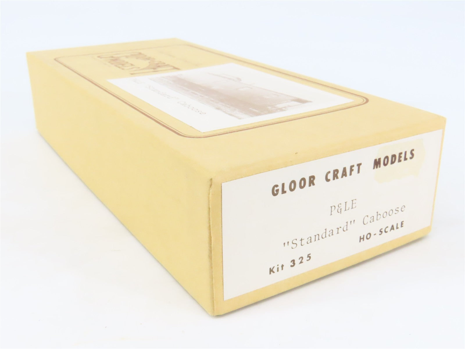 HO Scale Gloor Craft Models Kit 325 P&LE Pittsburgh & Lake Erie Railroad Caboose