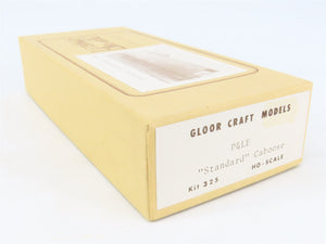 HO Scale Gloor Craft Models Kit 325 P&LE Pittsburgh & Lake Erie Railroad Caboose
