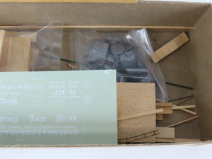 HO Gloor Craft Models Kit 332 NKP Nickel Plate Road 34' Covered 2-Bay Hopper