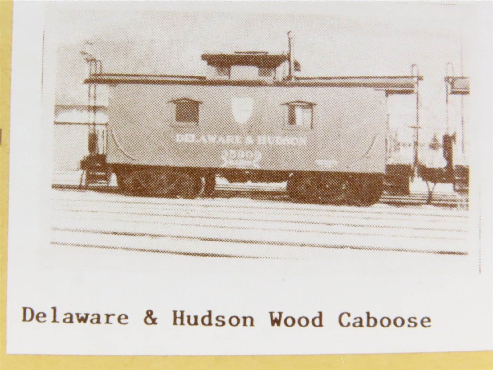 HO Scale Gloor Craft Models Kit 330 D&H Delaware & Hudson Wood Sheathed Caboose
