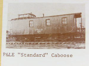 HO Scale Gloor Craft Models Kit 325 P&LE Pittsburgh & Lake Erie Railroad Caboose