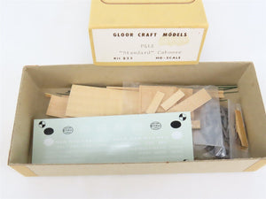 HO Scale Gloor Craft Models Kit 325 P&LE Pittsburgh & Lake Erie Railroad Caboose