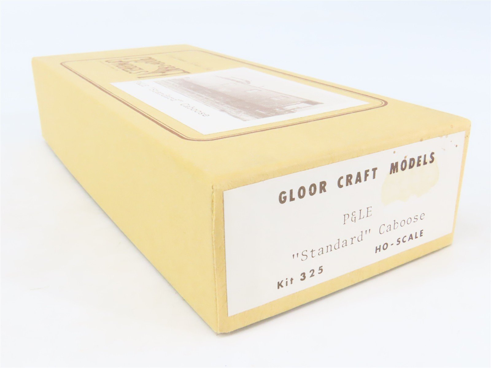 HO Scale Gloor Craft Models Kit 325 P&LE Pittsburgh & Lake Erie Railroad Caboose