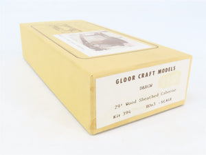 HO Scale Gloor Craft Models Kit 394 D&RGW Rio Grande 29' Wood Sheathed Caboose