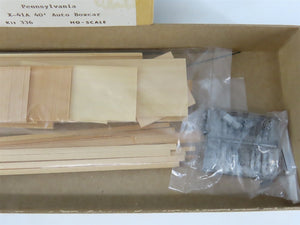 HO Scale Gloor Craft Models Kit 336 PRR Pennsylvania Railroad 40' Auto Box Car
