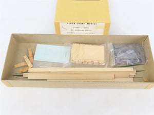 HO Gloor Craft Models 2 in 1 Kit 334 PRR Pennsylvania 55' Bulkhead Flat Car