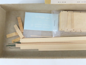 HO Gloor Craft Models 2 in 1 Kit 334 PRR Pennsylvania 55' Bulkhead Flat Car