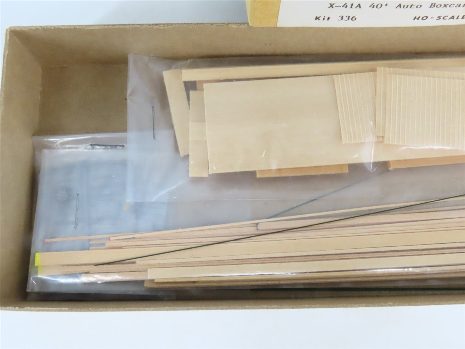 HO Scale Gloor Craft Models Kit 336 PRR Pennsylvania 40' Automobile Box Car