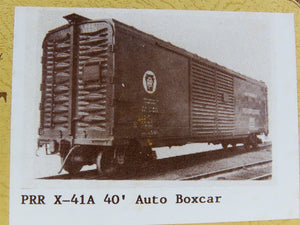 HO Scale Gloor Craft Models Kit 336 PRR Pennsylvania 40' Automobile Box Car