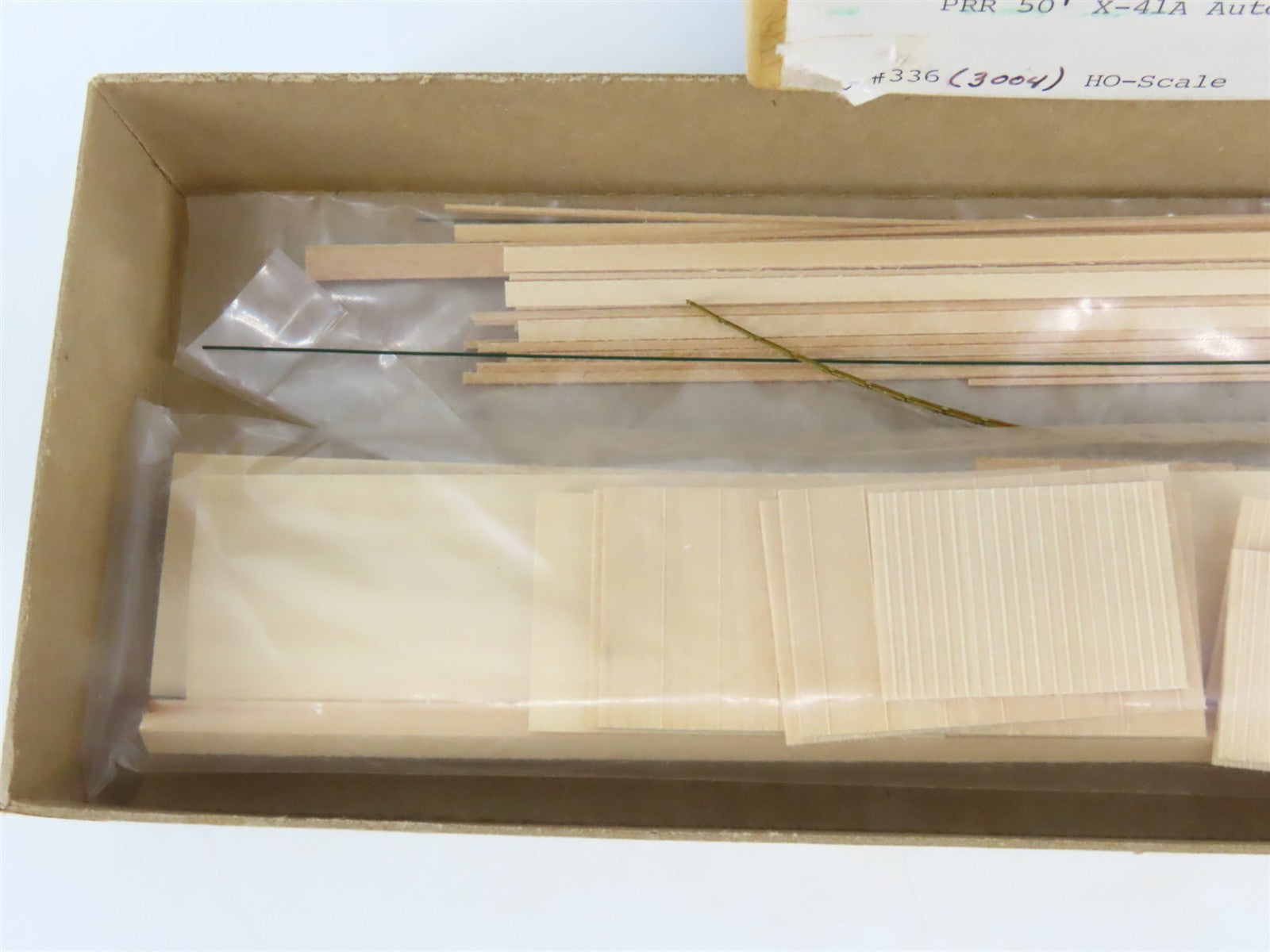 HO Scale Gloor Craft Models Kit 336 PRR Pennsylvania 50' Automobile Box Car