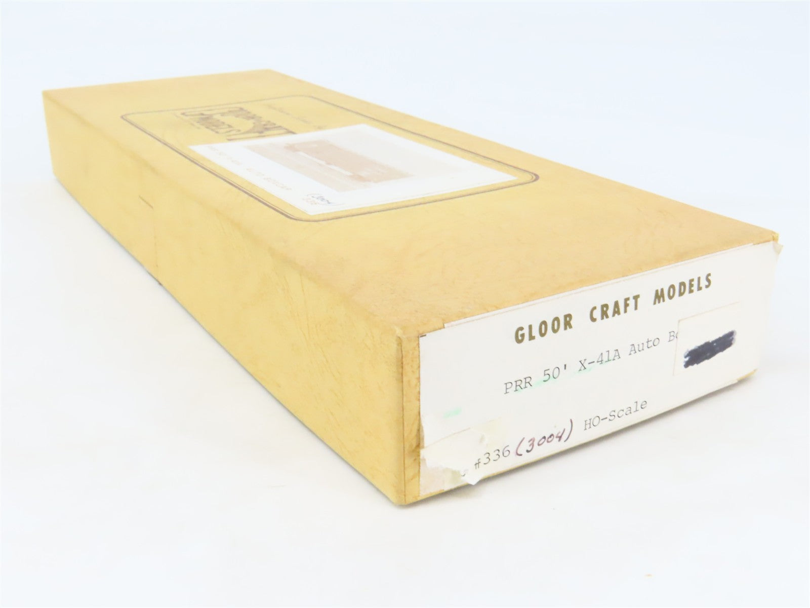 HO Scale Gloor Craft Models Kit 336 PRR Pennsylvania 50' Automobile Box Car