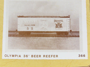 HO Scale Gloor Craft Models Kit 366 NADX Olympia Beer 36' Reefer #5109