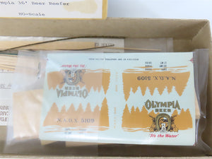 HO Scale Gloor Craft Models Kit 366 NADX Olympia Beer 36' Reefer #5109