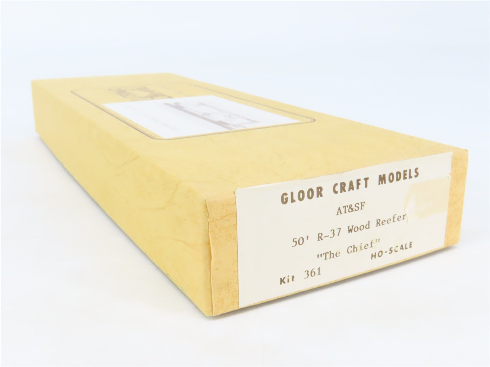 HO Scale Gloor Craft Models Kit 361 SFRD Santa Fe 