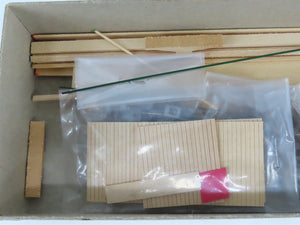 HO Gloor Craft Models Kit 356 Unpainted 50' Converted Flat Car w/ 45' Trailer