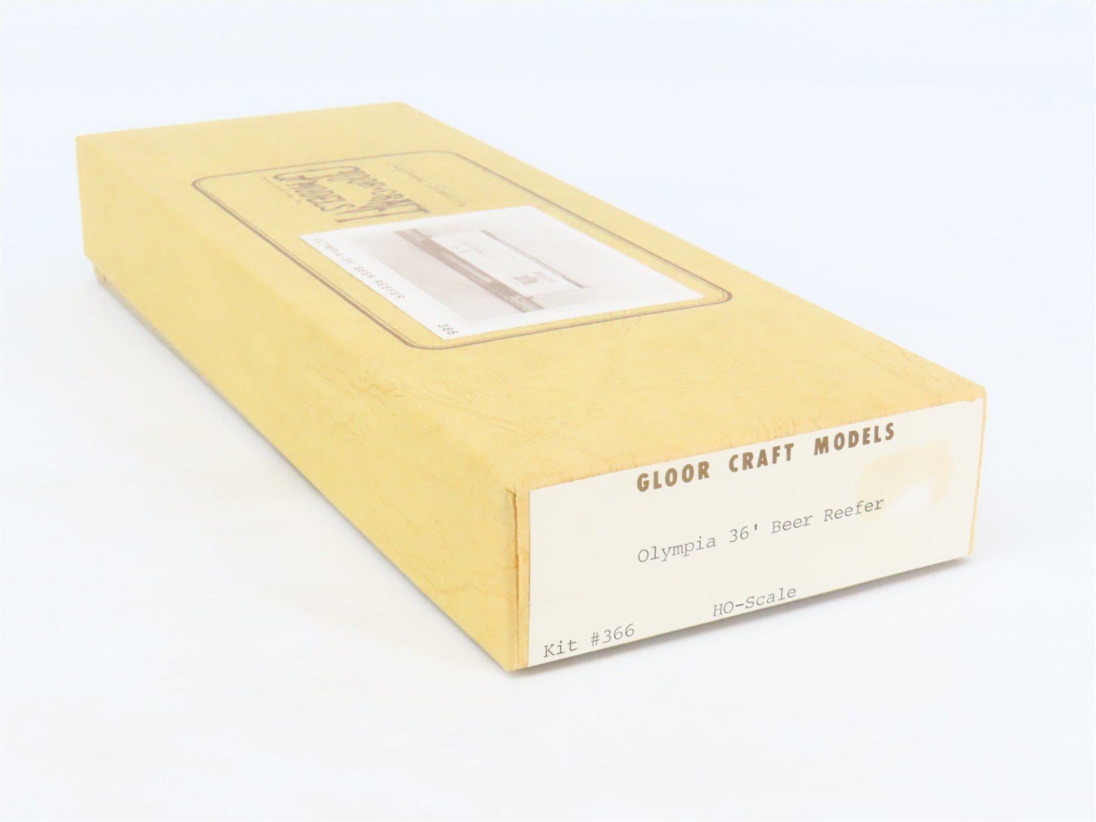 HO Scale Gloor Craft Models Kit 366 NADX Olympia Beer 36' Reefer #5109