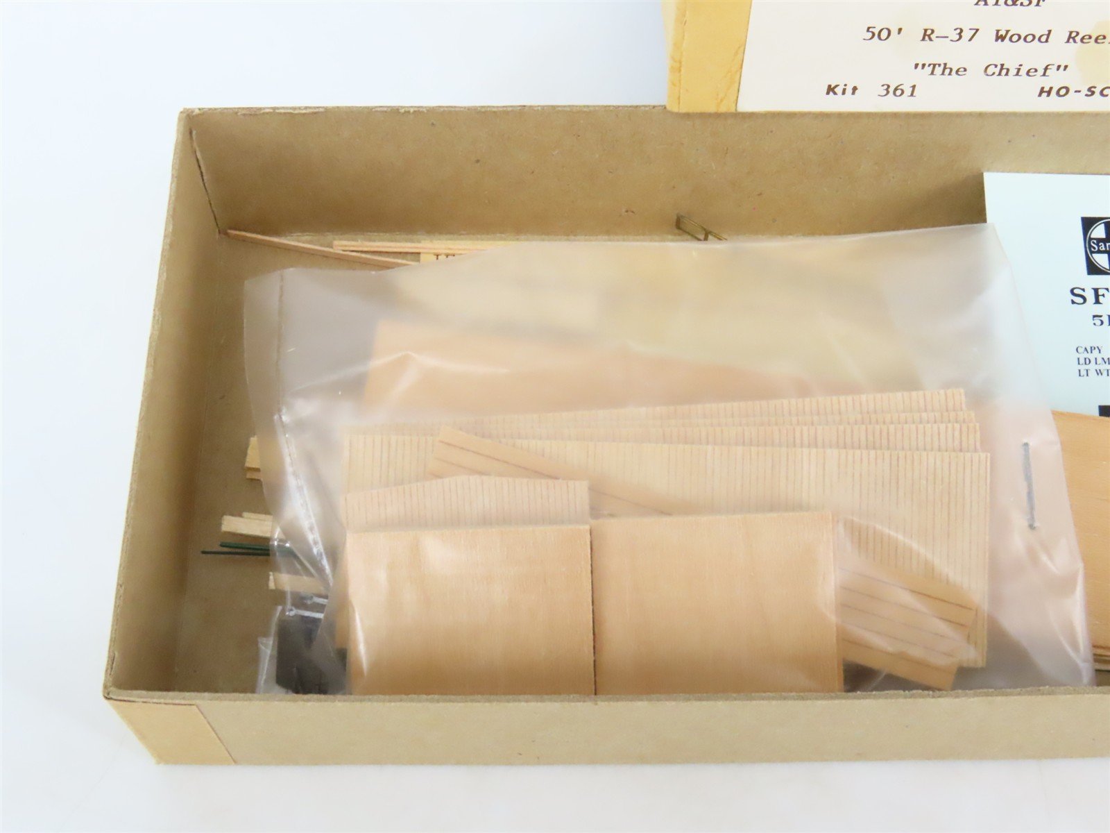 HO Gloor Craft Models Kit 361 SFRD Santa Fe 