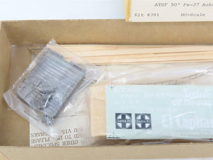 HO Gloor Craft Models Kit 391 ATSF Santa Fe 50' Double Door Auto Box Car #8700