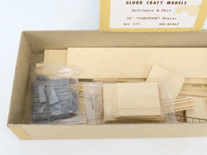 HO Scale Gloor Craft Models Kit 373 B&O Baltimore & Ohio 50' CANSTOCK Box Car