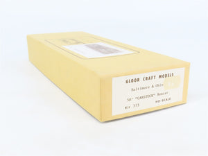HO Scale Gloor Craft Models Kit 373 B&O Baltimore & Ohio 50' CANSTOCK Box Car