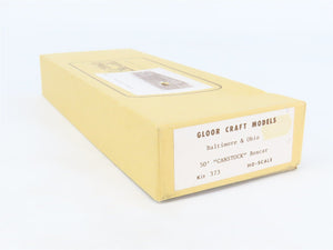 HO Scale Gloor Craft Models Kit 373 B&O Baltimore & Ohio 50' CANSTOCK Box Car
