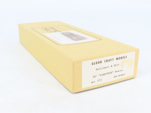 HO Scale Gloor Craft Models Kit 373 B&O Baltimore & Ohio 50' CANSTOCK Box Car