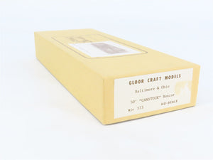 HO Scale Gloor Craft Models Kit 373 B&O Baltimore & Ohio 50' CANSTOCK Box Car