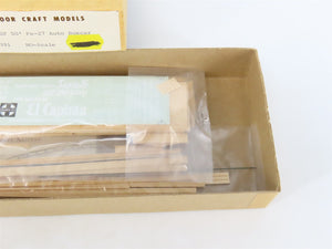 HO Gloor Craft Models Kit 391 ATSF Santa Fe 50' Double Door Auto Box Car #8700
