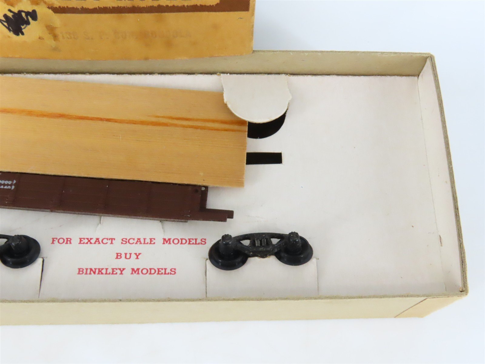 HO Scale Binkley Models Kit 139 SP Southern Pacific Railroad Gondola #7847