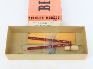 HO Scale Binkley Models Kit 145 D&RGW Rio Grande Railroad Flat Car #2390