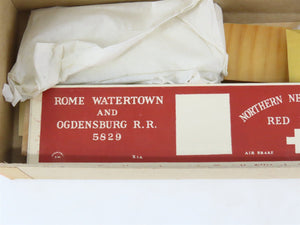 HO Scale REDBALL Kit KD-74 RW&O Rome Watertown & Ogdensburg Wood Box Car #5829