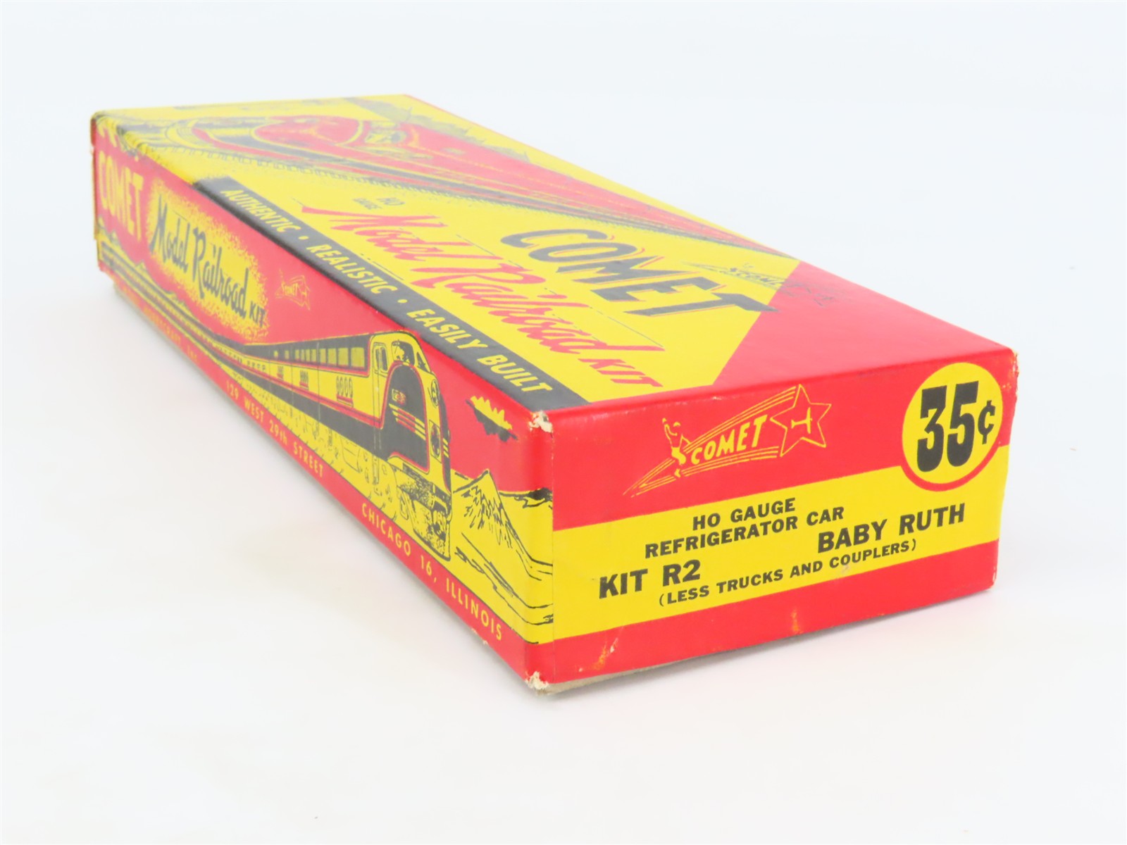 HO Scale Comet Kit R2 NADX Baby Ruth Curtiss Candy Company Reefer #6201