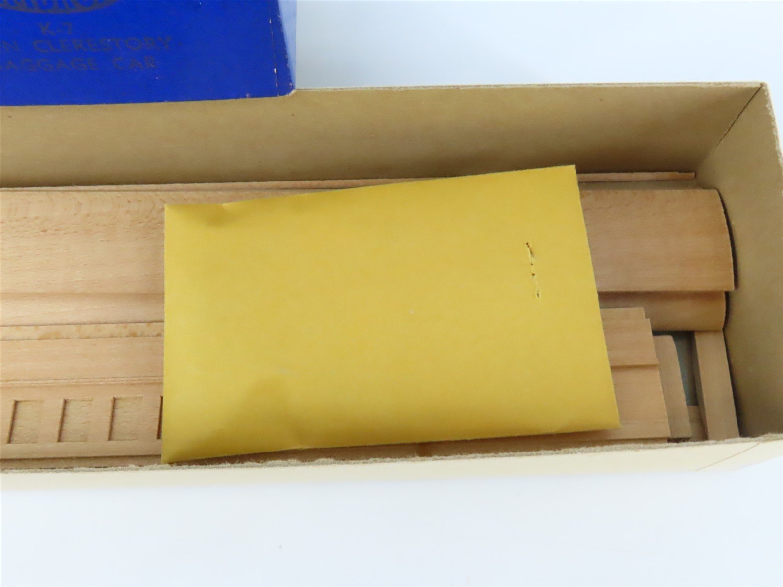 HO Scale Ambroid Craftsman Kit K-7 Undecorated Open Clerestory Baggage Passenger