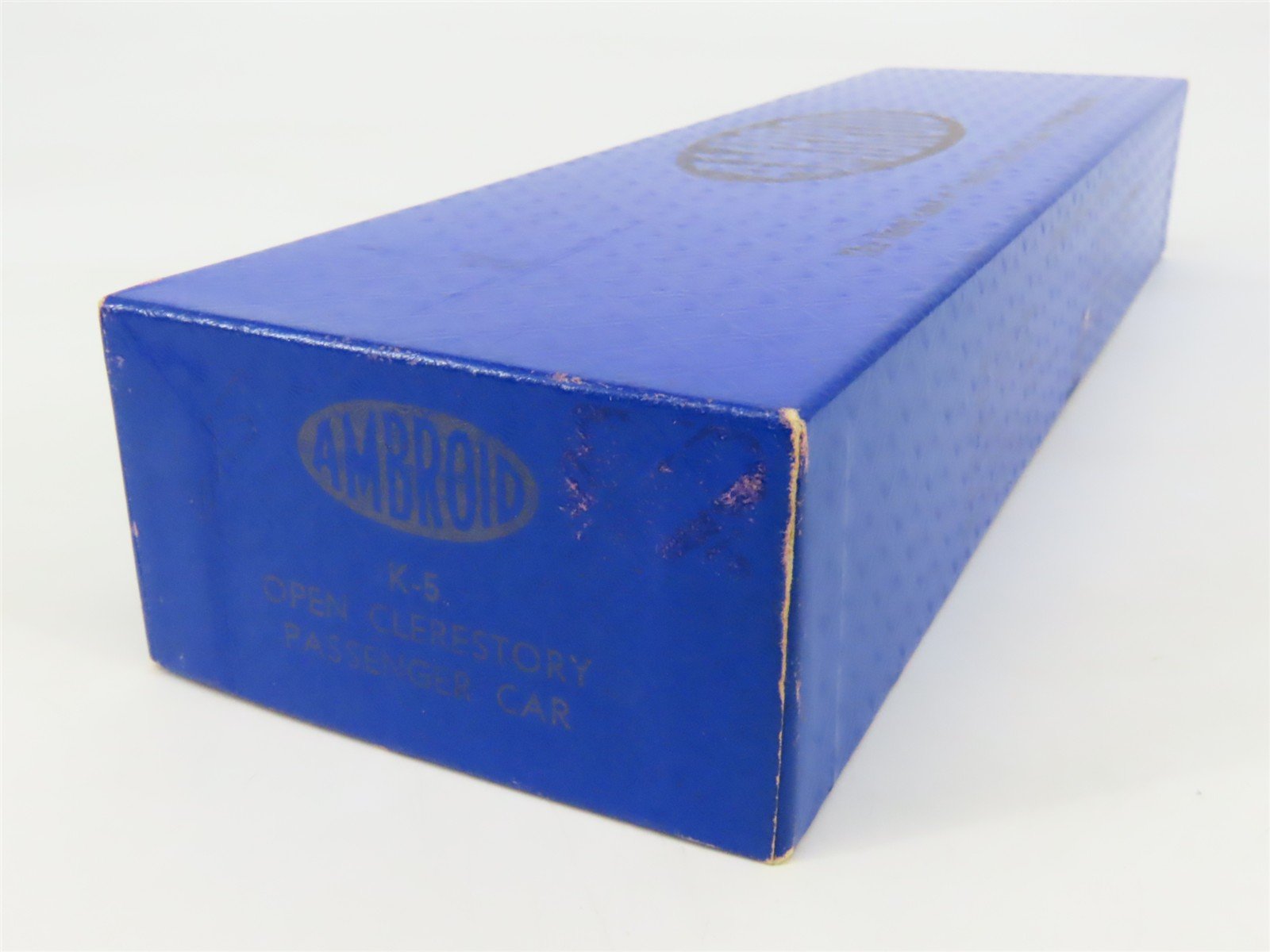 HO Scale Ambroid Craftsman Kit #K-5 Undecorated Open Clerestory Passenger Car