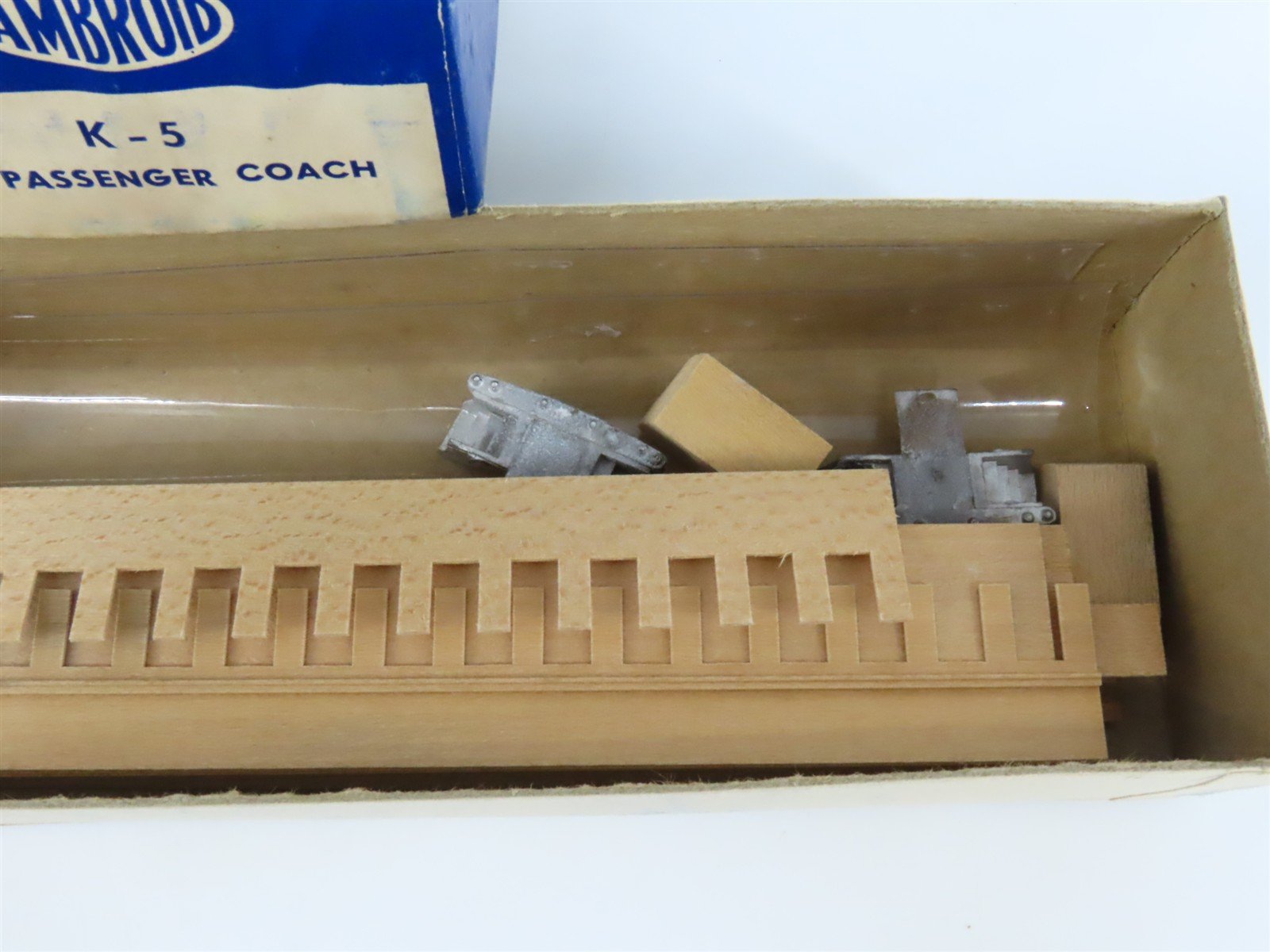 HO Scale Ambroid Craftsman Kit #K-5 Undecorated Coach Passenger Car