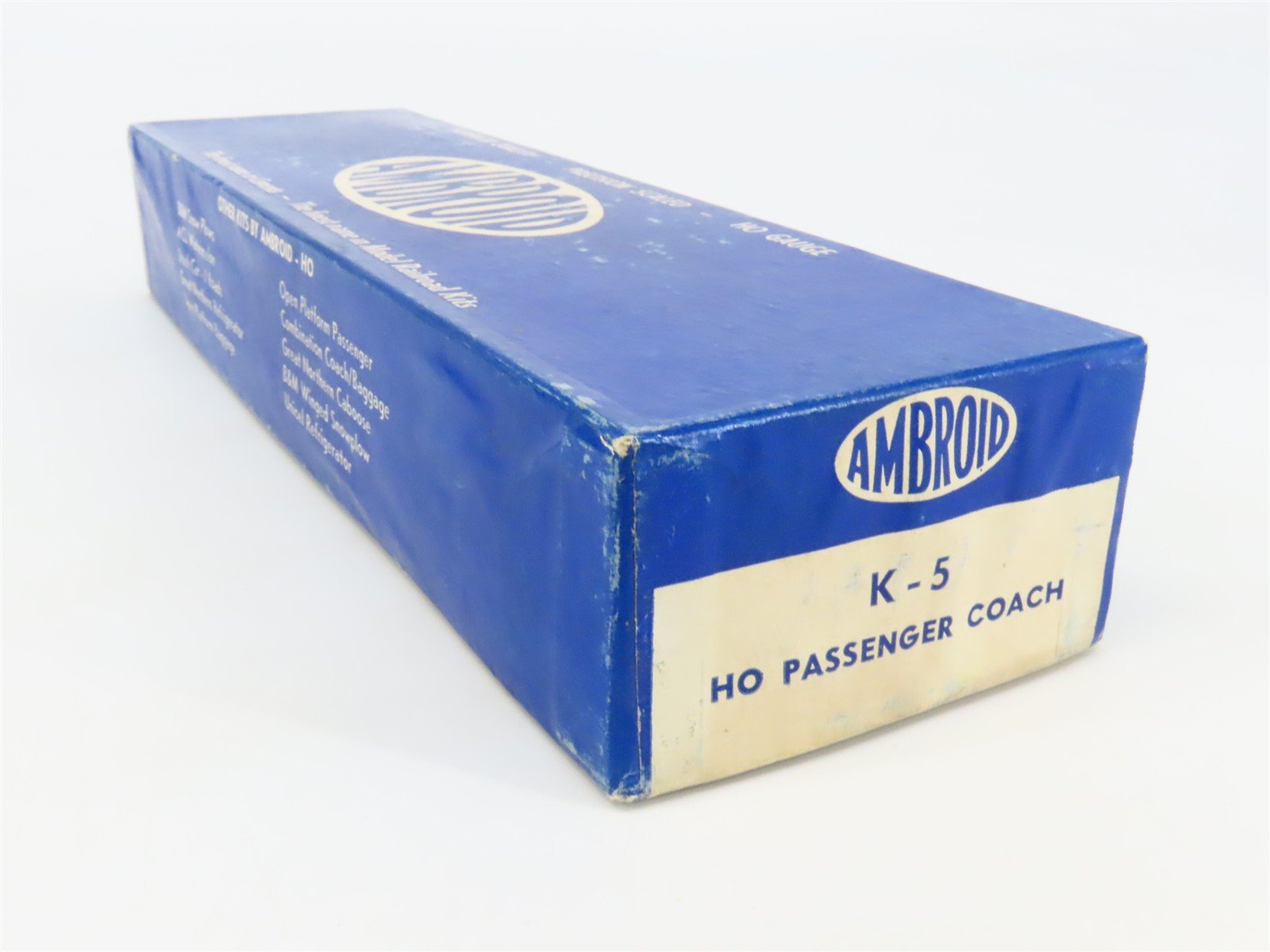 HO Scale Ambroid Craftsman Kit #K-5 Undecorated Coach Passenger Car
