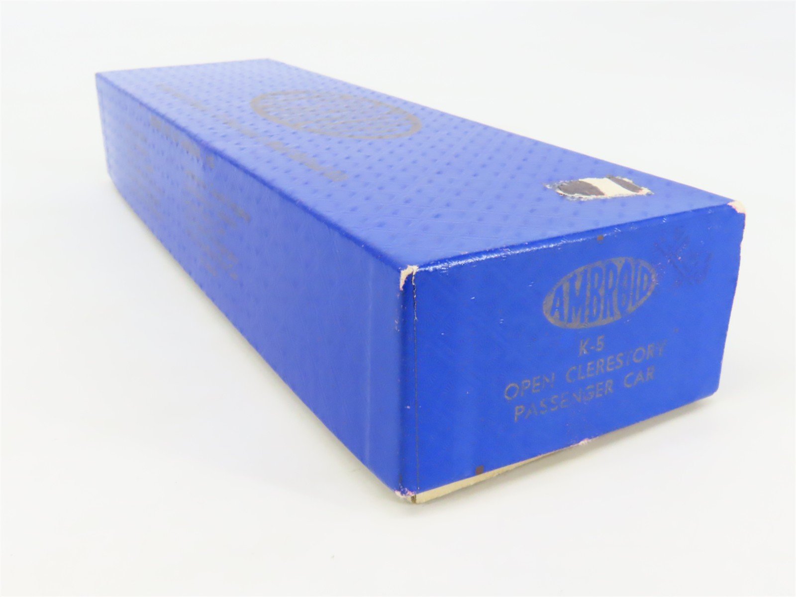 HO Scale Ambroid Craftsman Kit #K-5 Undecorated Open Clerestory Passenger Car