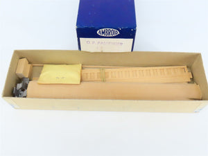 HO Scale Ambroid Craftsman Kit Undecorated Open Platform Coach Passenger Car
