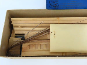 HO Ambroid Craftsman Kit #K-S Undecorated Open Clerestory Passenger 3-Car Set