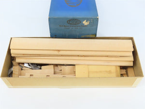 HO Ambroid Craftsman Kit #K-S Undecorated Open Clerestory Passenger 3-Car Set