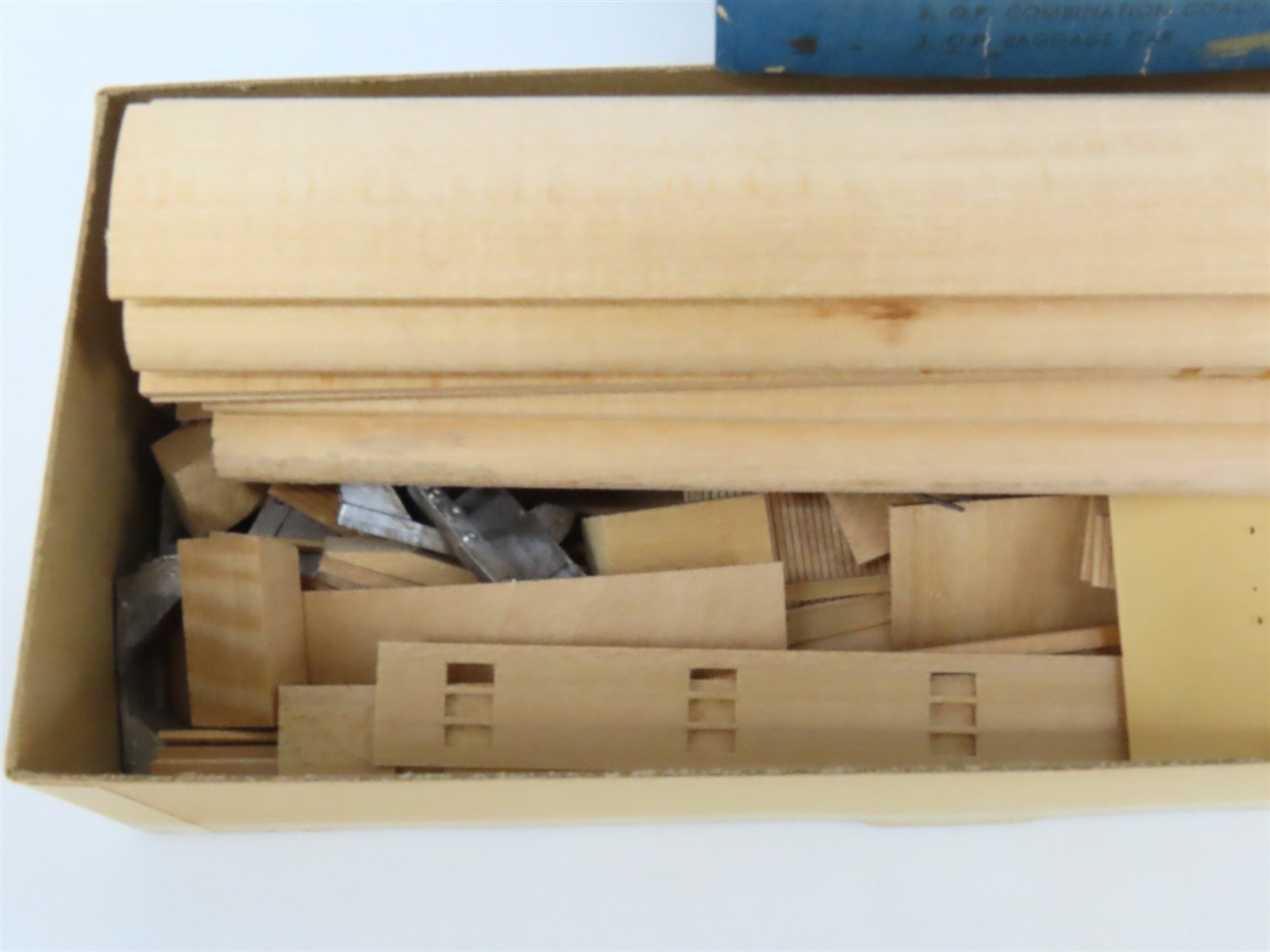 HO Ambroid Craftsman Kit #K-S Undecorated Open Clerestory Passenger 3-Car Set