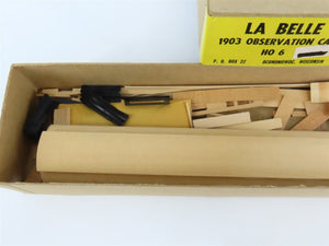 HO Scale LaBelle Craftsman Kit #HO-6 Undecorated 1903 Observation Passenger Car