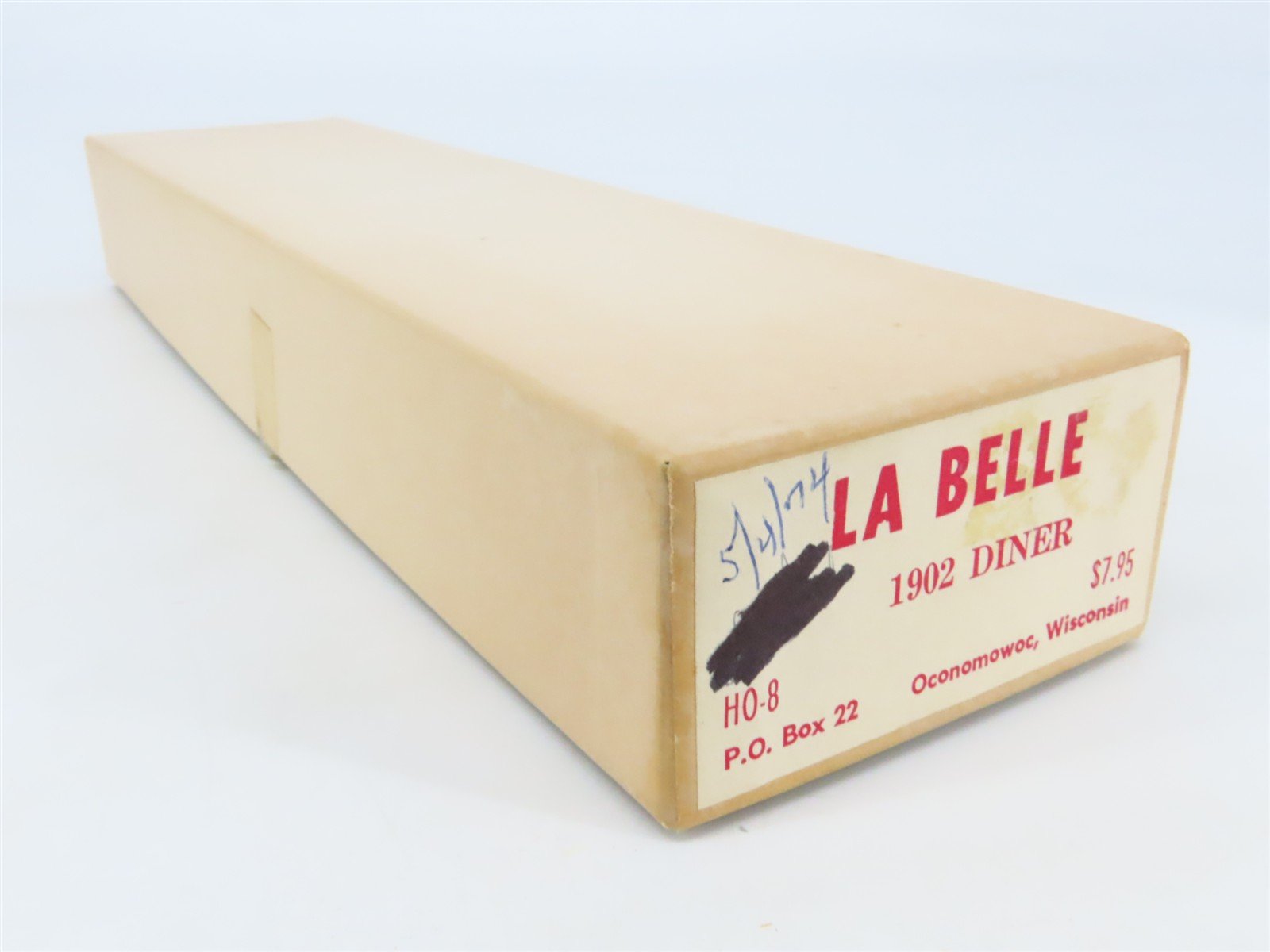 HO Scale LaBelle Craftsman Kit #HO-8 Undecorated 1902 Diner Passenger Car