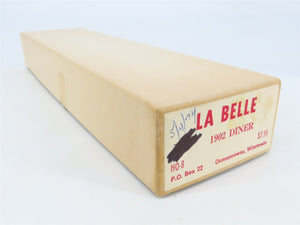 HO Scale LaBelle Craftsman Kit #HO-8 Undecorated 1902 Diner Passenger Car