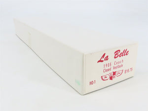 HO LaBelle Craftsman Kit #HO-1 Undecorated 1905 Closed Vestibule Coach Passenger