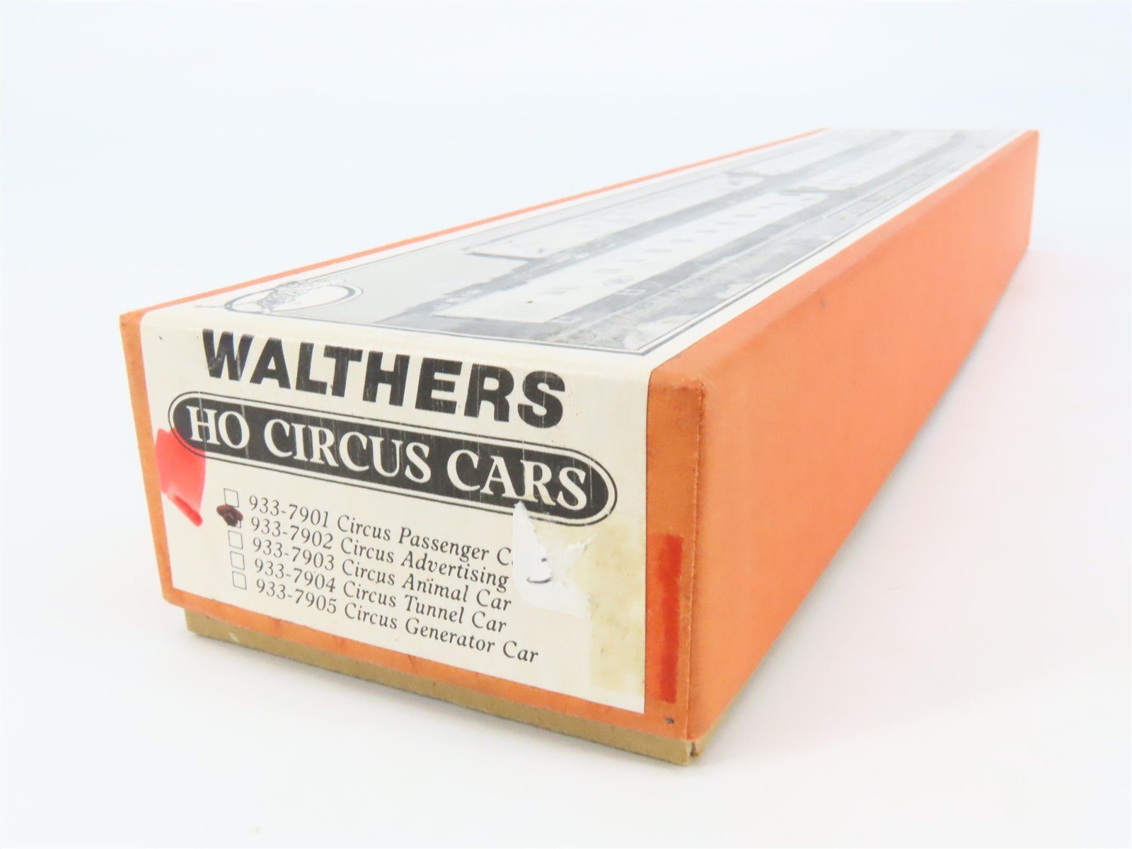 HO Scale Walthers Kit #933-7902 Undecorated Circus Advertising Passenger Car