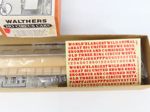 HO Scale Walthers Kit #933-7905 Undecorated Circus Generator Passenger Car